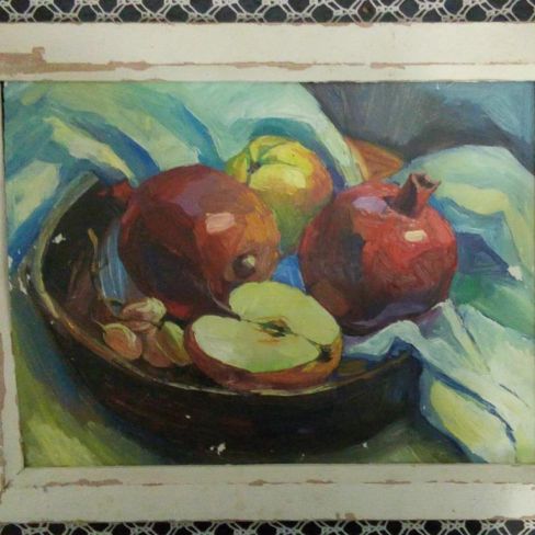 Картина Бабиной "Натюрморт с фруктами"