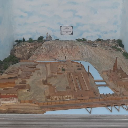 Диорама к 200-летию Режевского завода