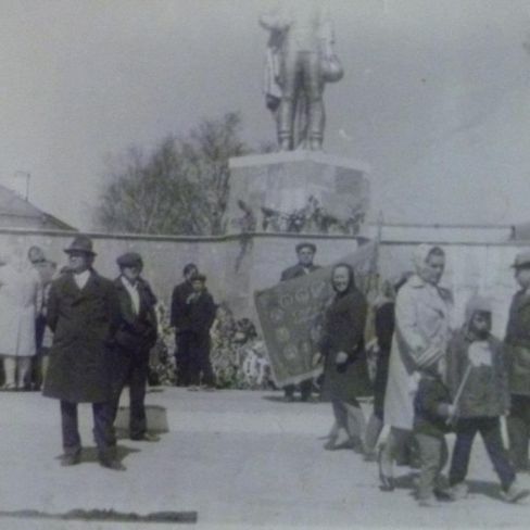 Фотография. Митинг 9 мая 1975 г.